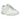 New Balance 1906A White Green sneakers i en vinklet visning med hvid mesh, grønne detaljer, sølvfarvede paneler og robust sål