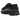 New Balance 1906L Black Croc sneakers i frontvisning med blank sort læderoverdel, præget krokodillemønster og klassisk snøresystem