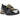 New Balance 1906L GANNI Black Fall Leaf Snakeskin sneakers i profil, med sort slangeskindsmønstret overdel og gule detaljer på gummisålen