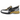 New Balance 1906L GANNI Black Fall Leaf Snakeskin sneakers i profil, viser sort overdel med slangeskindsdetaljer og gul markant sål.