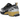 New Balance 1906L GANNI Black Fall Leaf Snakeskin sneakers i profil med sort slangeskindsmønstret overdel, gule detaljer og stødabsorberende sål