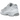 New Balance 1906R White Team Royal sneakers i vinklet profil, med hvid overdel, kongeblå detaljer og detaljeret stødabsorberende sål.
