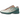 New Balance 1906W New Spruce Light Sparrow sneakers i en vinklet visning med grønne lag-på-lag detaljer og klassisk støddæmpende sål