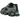 New Balance Abzorb 2000 Black Grey sneakers set fra siden med sort mesh, grå ruskindspaneler og hvid Abzorb-sål