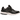 New Balance 2002R Leather Pack Black sneakers set fra siden med sort læderoverdel, grå detaljer, N-logo på siden og stødabsorberende mellemsål.