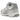 New Balance 2002R Rain Cloud Grey Matter White Green sneakers sideprofil med grå ruskindsoverdel, hvide detaljer og dæmpet grønne nuancer