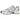 New Balance 530 Silver Metallic Mosaic Green sneakers i profil med sølvfarvet mesh, metalliske overlays og ikonisk N-logo på siden