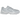 New Balance 530 Pearl Grey sneakers set fra siden med hvide mesh-detaljer, sølvfarvede detaljer og en behagelig hvid mellemsål med stødabsorbering