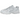 New Balance 530 Pearl Grey sneakers i vinklet profilvisning med grå overdel i mesh, syntetiske detaljer og den klassiske hvide mellemsål.