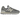 New Balance 574 Grey Off White sneakers i sideprofil, udført i gråt ruskind og mesh med en off-white mellemsål og klassisk N-logo
