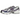 New Balance 740v2 Concord Grape sneakers i profil. Designet viser en hvid overdel med lilla detaljer, grå accenter og den ikoniske N-logo på siden.