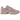 New Balance 740v2 Pink Granite sneakers i en vinklet visning med pink overdel, meshdetaljer, sølvfarvede overlejringer og en chunky hvid mellemsål