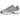 New Balance 740v2 Silver Castlerock sneakers i sideprofil med sølvfarvet mesh-overdel, grå læderdetaljer og en chunky hvid mellemsål med gummiydersål