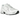 New Balance 740 Triple White sneakers i vinklet profil med hvid overdel i mesh og syntetiske lag samt en polstret hvid sål