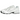 New Balance 740 Triple White sneakers set fra siden med hvidt overdel i mesh og syntetisk læder samt detaljeret mellemsål med logo
