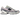 New Balance 740v2 Pink Granite Mineral sneakers i en flot vinklet visning, der fremhæver de lagdelte paneler i rosa og grå nuancer