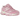 New Balance 9060 Pink Overdye sneakers i en 45-graders vinkel, der viser det voluminøse pink design, ruskindsdetaljer og den tykke, stødabsorberende sål.