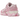 New Balance 9060 Pink Overdye sneakers i vinklet profil med den karakteristiske tykke mellemsål, mesh-detaljer og broderet N-logo i pink.