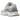 New Balance 9060 Slate Grey Calcium sneakers i en vinklet profilvisning med grå overdel, beige detaljer, nubuck-paneler og en chunky hvid mellemsål