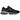 New Balance 9060 Black Castlerock Grey sneakers i vinklet visning med sort ruskind, grå mesh-detaljer og tyk skulpturel mellemsål i hvidt og sort