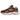 New Balance 9060 Rich Oak sneakers i sideprofil, der fremhæver kombinationen af brun ruskind, mesh-detaljer og den markante hvide mellemsål.