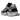 New Balance 9060 Black Castlerock sneakers i sideprofil med grå ruskindspaneler, sort mesh-overdel og den karakteristiske tykke mellemsål