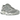 New Balance 9060 Slate Grey sneakers i en vinklet visning med grå ruskindspaneler, mesh-detaljer og den chunky, ikoniske mellemsål i hvid og grå.