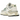 New Balance 9060 Sea Salt Yellow sneakers i vinklet visning med creme hvid overdel, gule detaljer og chunky hvid mellemsål