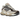 New Balance 9060 Emerging Brown sneakers i vinklet profil med nuancer af brun, beige mesh-overdel og chunky mellemsål med synlige detaljer