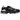 New Balance 9060 Black Reflective sneakers set fra siden med sort ruskind, mesh-detaljer og en markant, robust mellemsål i samme mørke toner.
