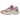 New Balance 9060 Rose Pink sneakers i sideprofil, der viser den ikoniske chunky sål, lyserød overdel i ruskind og åndbart mesh.