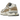 New Balance 9060 Driftwood Stone Pink Sea Salt sneakers, sideprofil med lagdelte nuancer af beige, pink og grå ruskind samt en tyk ydersål.
