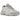 New Balance 9060 X Raincloud Concrete sneakers sideprofil i grå nuancer med chunky sål, ruskindsoverlays og tydeligt N-logo på siden