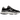New Balance 9060 Black Grey sneakers set fra siden med sort mesh, grå ruskindsoverlays og en chunky hvid og grå mellemsål med detaljer.