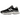 New Balance 9060 Black Grey sneakers set fra siden med sort ruskindsoverdel, grå mesh-detaljer og en chunky profileret mellemsål i hvid og grå.