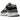 New Balance 9060 Black Grey sneakers set fra siden med sort mesh, ruskindspaneler, tykke snørebånd og en massiv, skulpturel grå mellemsål.