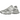 New Balance 9060 Concrete sneakers i profil. Designet viser grå nuancer, ruskind, mesh og den markante sål med et retroinspireret, lagdelt look.