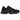 New Balance 9060 Triple Black Leather sneakers i profilvisning med sorte læderlag, mesh-paneler, polstret mellemsål og sorte snørebånd.
