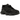 New Balance 9060 Triple Black Leather sneakers set fra siden med sort læderoverdel, chunky sål og klassisk New Balance N-logo detalje.