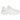 New Balance 9060 Triple White sneakers set fra siden med hvid overdel i mesh og læder samt en voluminøs sål med unikke detaljer.