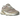 New Balance 9060 Landslide Mushroom sneakers i vinklet profil med beige mesh-overdel, ruskindsoverlays og en chunky hvid mellemsål med grå detaljer.