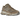 New Balance 9060 Mushroom Timberwolf sneakers set fra siden med lagdelt design i brune og grå nuancer samt en chunky mellemsål.