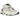 New Balance 9060 Linen Burgundy sneakers i vinklet profil med cremefarvet mesh, burgunderrøde detaljer og den karakteristiske chunky sål