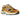 New Balance 9060 Butterscotch sneakers set fra siden med lysebrun ruskindsoverdel, cremefarvet mesh og den karakteristiske chunky mellemsål.