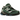 New Balance 9060 Team Forest Green sneakers i en vinklet profil med dyb grøn ruskindsoverdel, hvide detaljer og en massiv chunky sål.