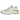 New Balance 9060 Sea Salt Moonbeam sneakers i sideprofil, der viser den hvide mesh-overdel, lagdelte beige læderdetaljer og en tyk hvid sål
