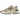 New Balance 9060 Beige Cream sneakers i profil med beige overdel, detaljerede syninger, tykke snørebånd og en markant cremefarvet mellemsål