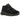 New Balance 9060 Triple Black Patent sneakers i en stilfuld sideprofil med blankt patentlæder og den chunky signatur-mellemsål i sort.