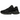 New Balance 9060 Triple Black Patent sneakers i vinklet profil med sort blank laklæderoverdel, voluminøs sål og broderet N-logo på siden.