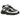 New Balance 9060 Off White Black sneakers set fra siden med hvid mesh-overdel, grå ruskindspaneler og en tyk sort og hvid sål